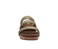 Women's Volatile Gillette Footbed Sandals Champagne -GC shoes Shop 4 125