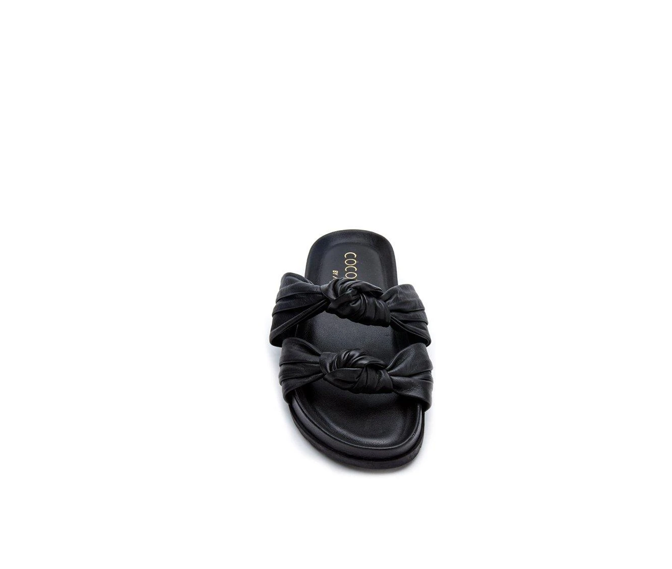 Women's Coconuts By Matisse Park Ave Footbed Sandals Black 5 Women's Coconuts By Matisse Park Ave Footbed Sandals Black - Image 5