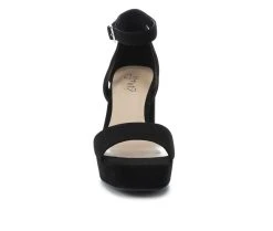Women's Y-Not Sunflower Dress Sandals Black Nub -GC shoes Shop 4 132