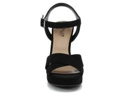 Women's Y-Not Keeper Dress Sandals Black Nub -GC shoes Shop 4 133
