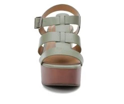 Women's Y-Not Rumble Platform Wedges Soft Sage -GC shoes Shop 4 136