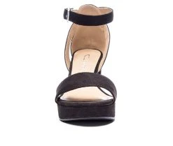 Women's CL By Laundry Go On Platform Dress Sandals Black -GC shoes Shop 4 149