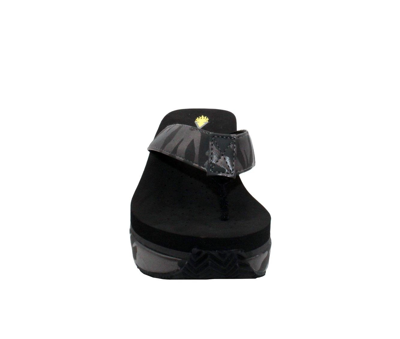 Women's Volatile Paiges Platform Wedge Flip-Flops Women's Volatile Paiges Platform Wedge Flip-Flops Black Camo -GC shoes Shop 4 150