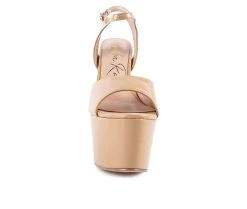 Women's London Rag Bewitch Dress Sandals Latte -GC shoes Shop 4 187