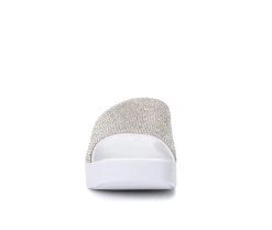 Women's Olivia Miller Wendy Wedge Sandals White -GC shoes Shop 4 241