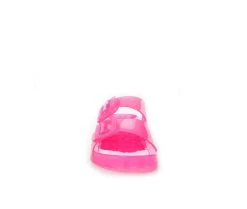 Women's MIA Jewel Footbed Sandals Neon Pink -GC shoes Shop 4