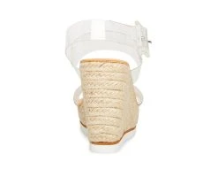 Women's Madden Girl Allin Platform Wedge Sandals Clear -GC shoes Shop 4 284