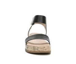 Women's Soul Naturalizer Detail Flatform Sandals Black Smooth -GC shoes Shop 4 350