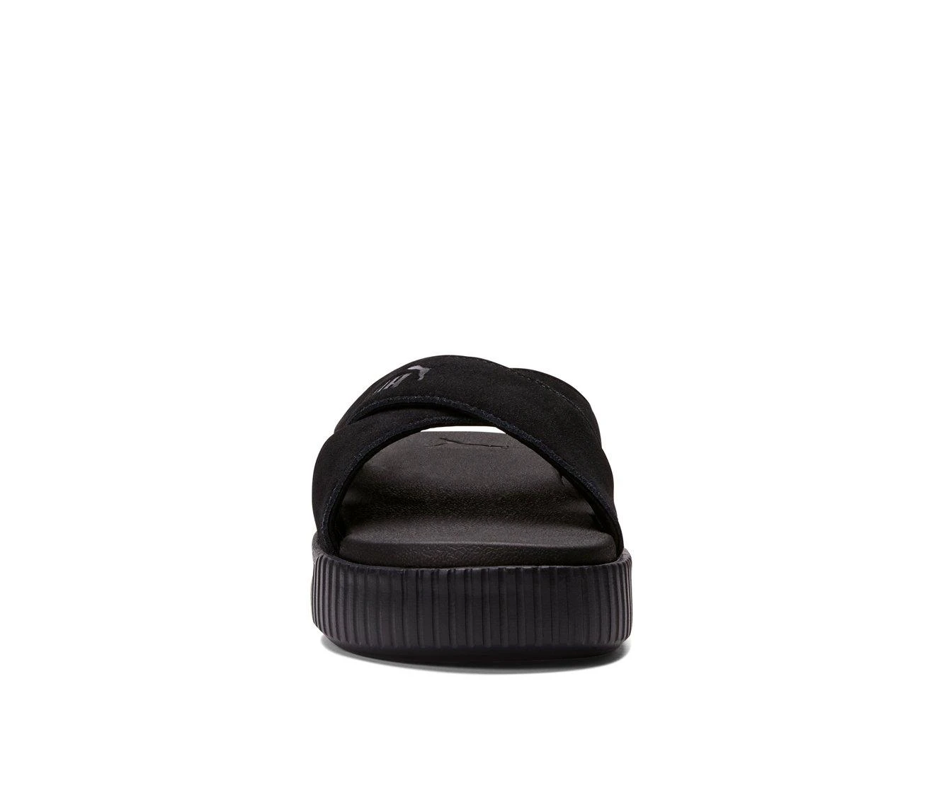 Women's Puma Platform Slide Suede Sport Slides Women's Puma Platform Slide Suede Sport Slides Black -GC shoes Shop 4 370