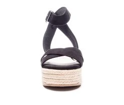 Women's Chinese Laundry Zala Platform Espadrille Sandals Black 10 Women's Chinese Laundry Zala Platform Espadrille Sandals Black -GC shoes Shop 4 371