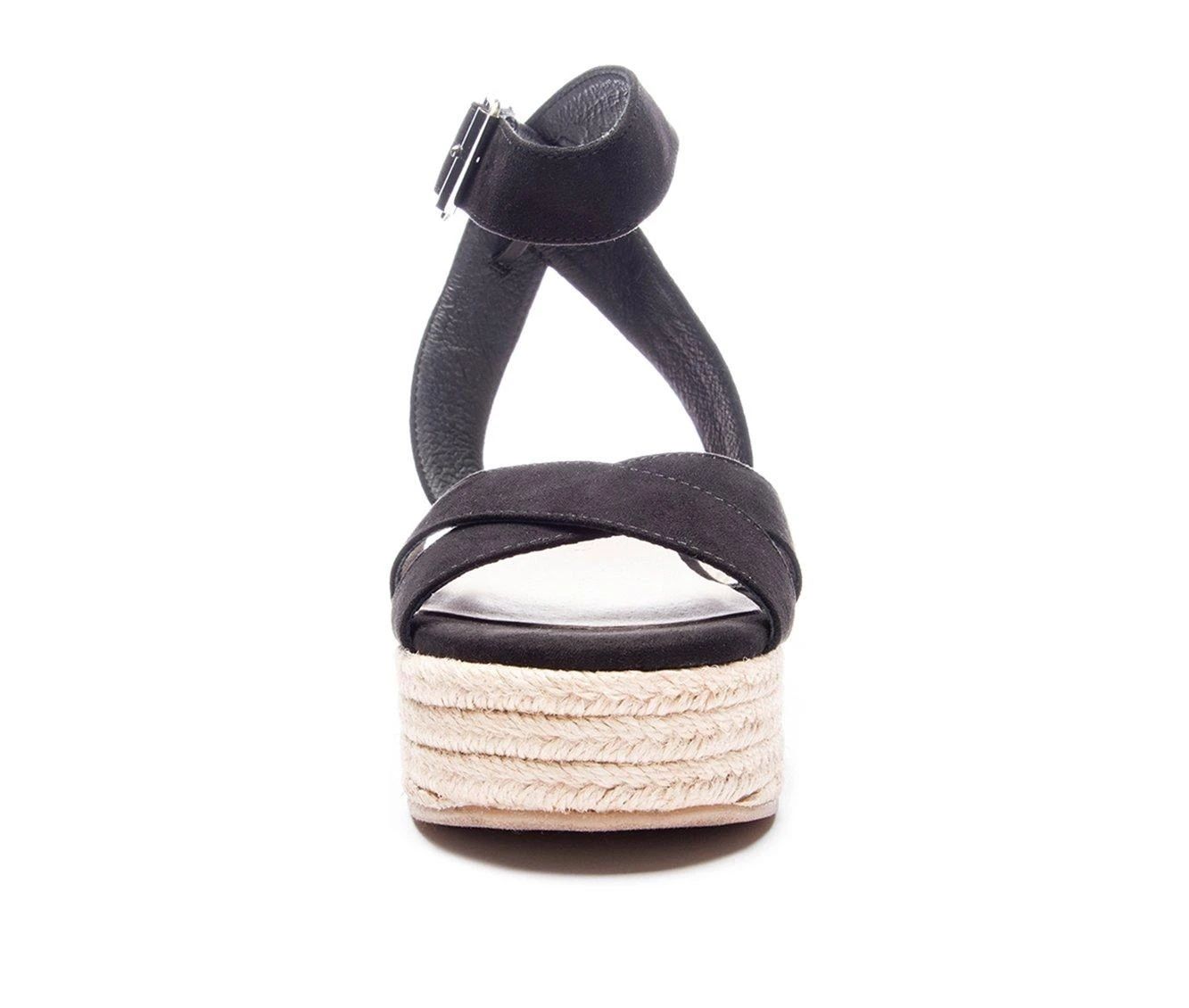 Women's Chinese Laundry Zala Platform Espadrille Sandals Black 5 Women's Chinese Laundry Zala Platform Espadrille Sandals Black - Image 5