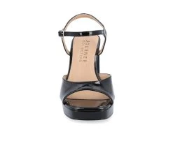 Women's Journee Collection Ziarre Dress Sandals Black 10 Women's Journee Collection Ziarre Dress Sandals Black -GC shoes Shop 4 403