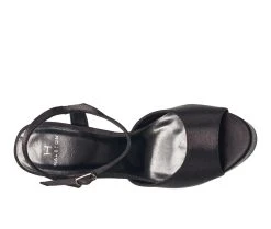 Women's Halston Harbour Platform Dress Sandals Black -GC shoes Shop 4 406