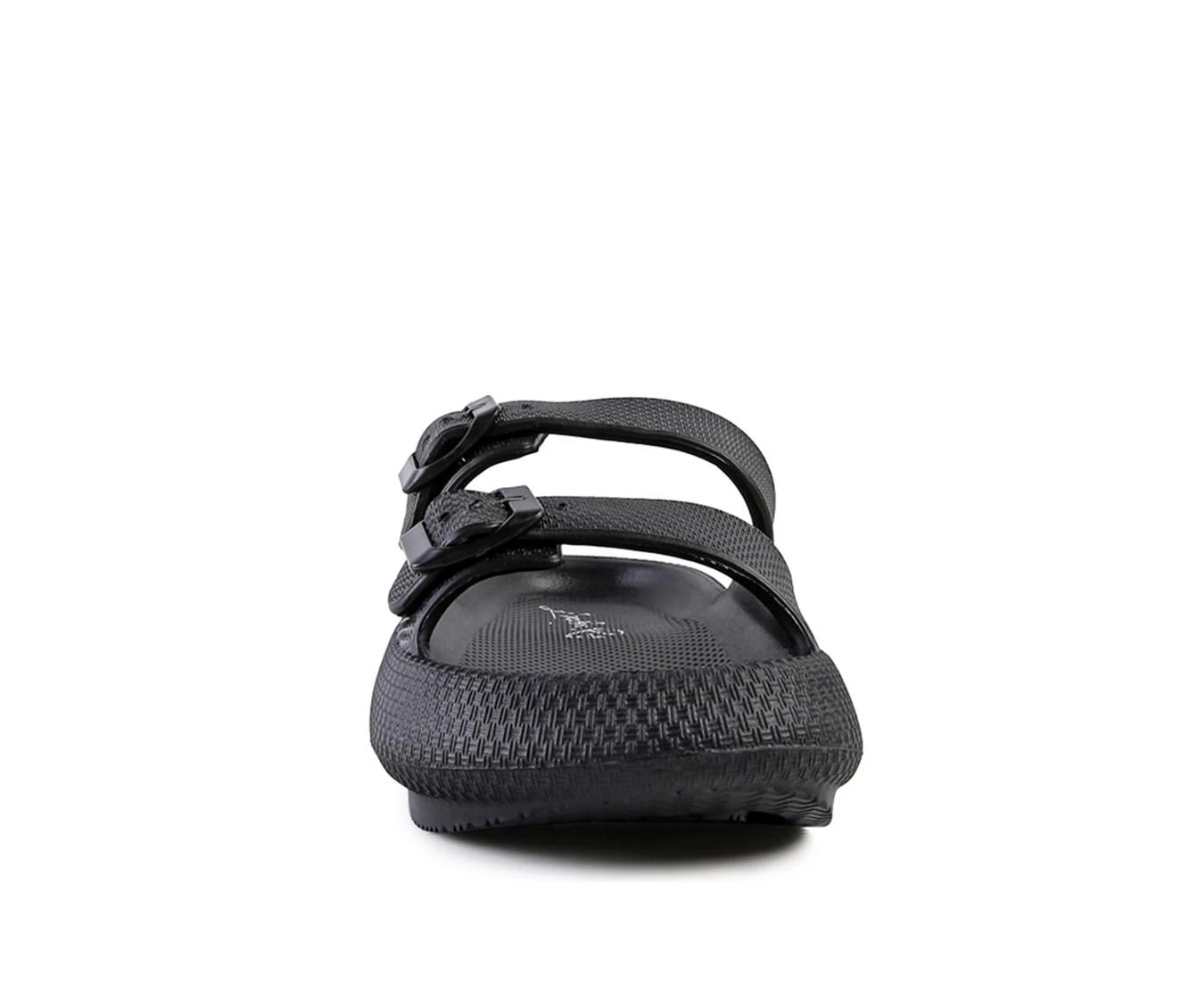 Women's London Rag Loma Platform Slide Sandals Black 5 Women's London Rag Loma Platform Slide Sandals Black - Image 5