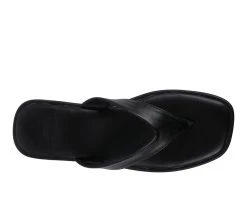 Women's Halston Soula Flip-Flops Black 10 Women's Halston Soula Flip-Flops Black -GC shoes Shop 4 445