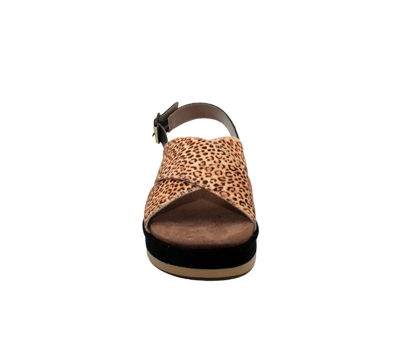 Women's Very Volatile Calabar Platform Sandals Tan Leopard 5 Women's Very Volatile Calabar Platform Sandals Tan Leopard - Image 5