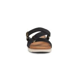 Women's Zodiac Nelia Footbed Sandals Black -GC shoes Shop 4 54