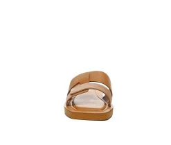 Women's Franco Sarto Capri Slide Sandals Cuoio -GC shoes Shop 4 613