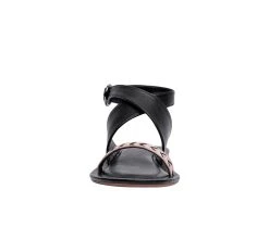 Women's Jane And The Shoe Afra Sandals Black -GC shoes Shop 4 624