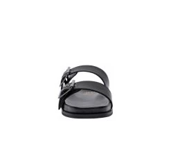 Women's Jane And The Shoe Audrey Sandals Black -GC shoes Shop 4 627