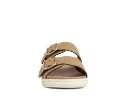 Women's London Fog Lorraine Sandals Cognac -GC shoes Shop 4 650