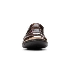 Women's Clarks Leisa Melinda Sandals Brown Croco -GC shoes Shop 4 653
