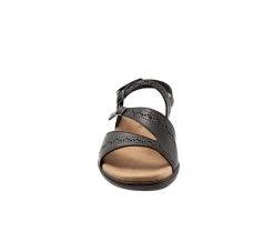 Women's Trotters Razzi Sandals Black -GC shoes Shop 4 658