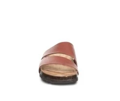 Women's Bearpaw Mia Footbed Sandals Brown -GC shoes Shop 4 66
