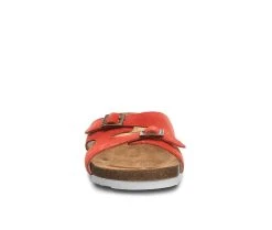 Women's Bearpaw Jaycee Footbed Sandals Red 10 Women's Bearpaw Jaycee Footbed Sandals Red -GC shoes Shop 4 67