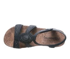 Women's Bearpaw Ridley II Wide Width Sandals Black II 4 Women's Bearpaw Ridley II Wide Width Sandals Black II -GC shoes Shop 4 686