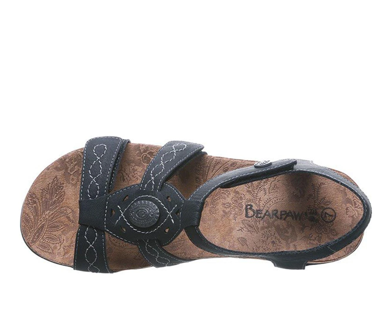 Women's Bearpaw Ridley II Wide Width Sandals Women's Bearpaw Ridley II Wide Width Sandals Black II -GC shoes Shop 4 686