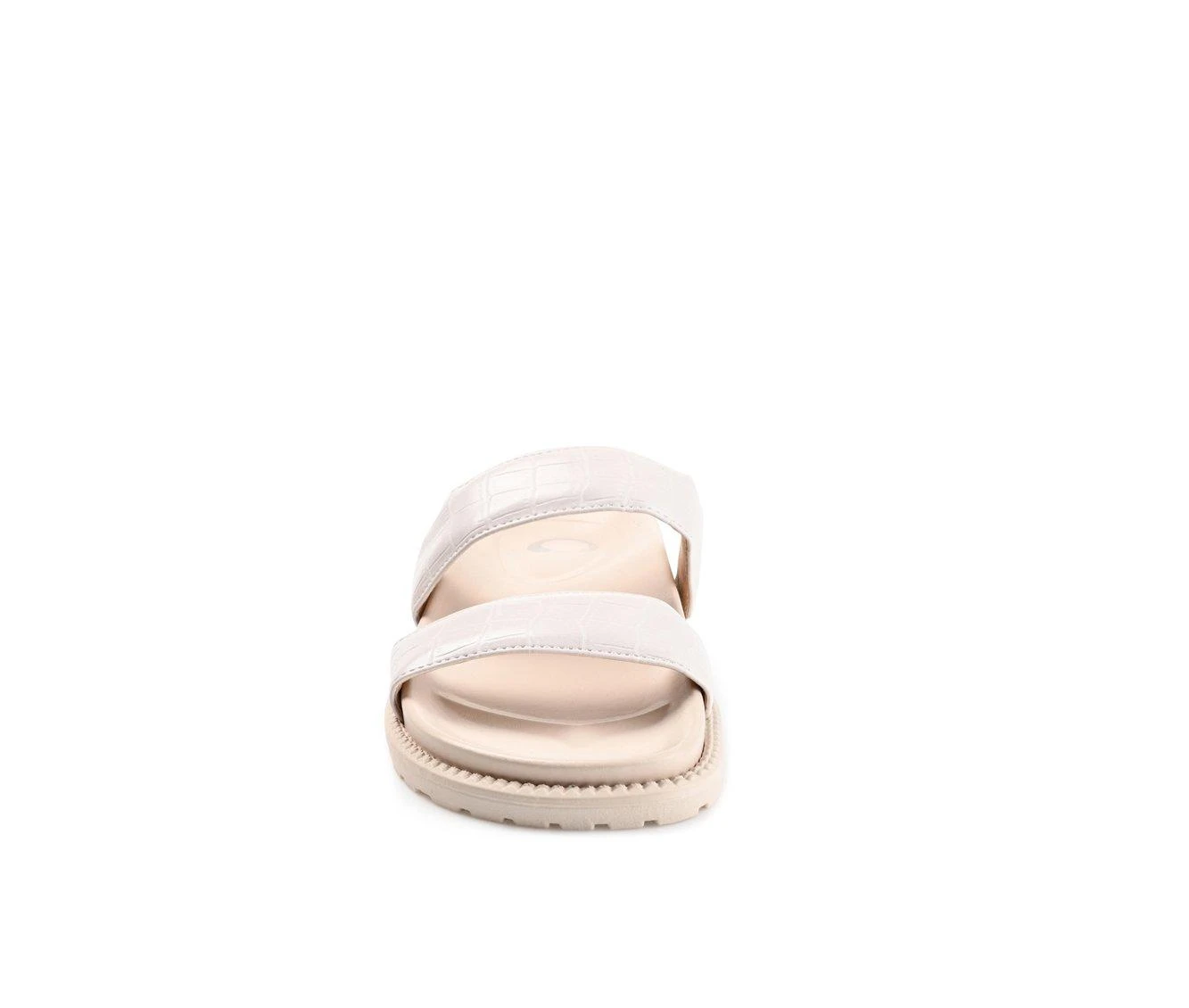 Women's Journee Collection Stellina Footbed Sandals Off White 5 Women's Journee Collection Stellina Footbed Sandals Off White - Image 5