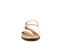 Women's Trotters Ricki Sandals White -GC shoes Shop 4 695
