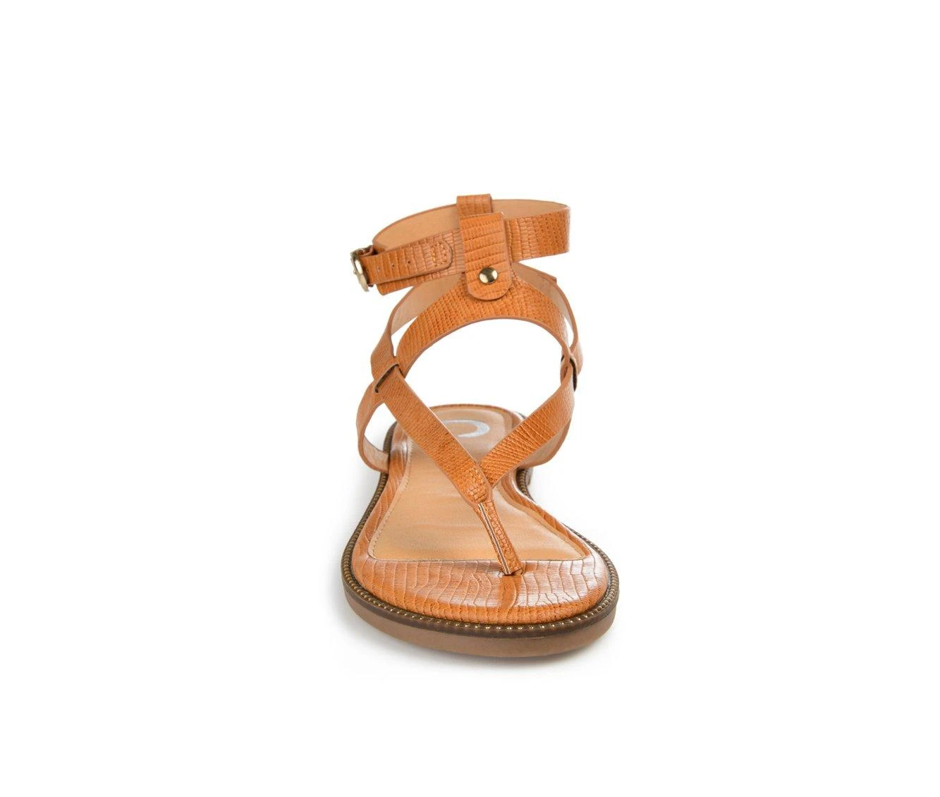 Women's Journee Collection Tangie Sandals Women's Journee Collection Tangie Sandals Tan -GC shoes Shop 4 712