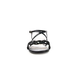 Women's Journee Collection Jalia Flat Sandals Black 4 Women's Journee Collection Jalia Flat Sandals Black -GC shoes Shop 4 713