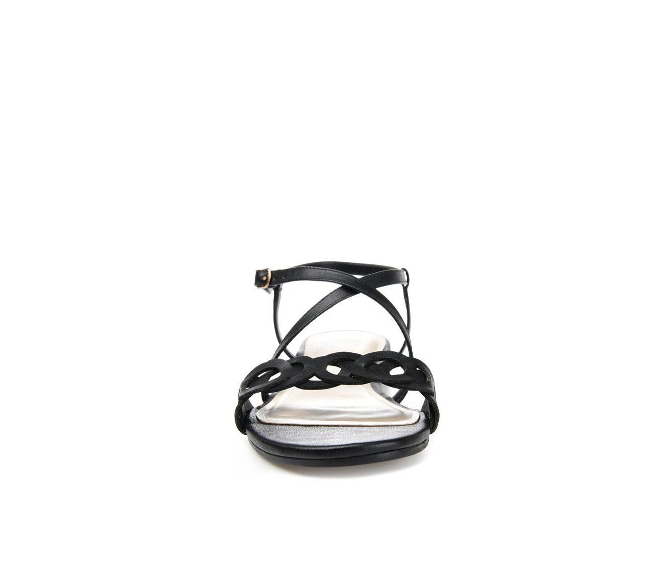 Women's Journee Collection Jalia Flat Sandals Women's Journee Collection Jalia Flat Sandals Black -GC shoes Shop 4 713