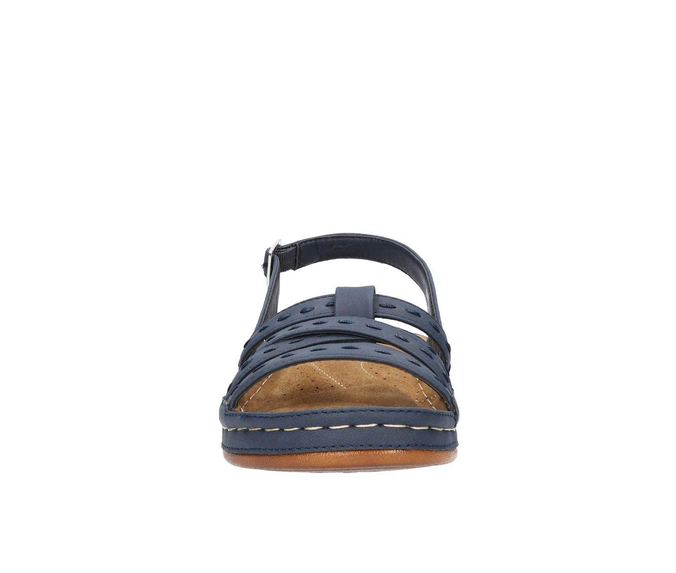 Women's Easy Street Kehlani Sandals Navy 5 Women's Easy Street Kehlani Sandals Navy - Image 5