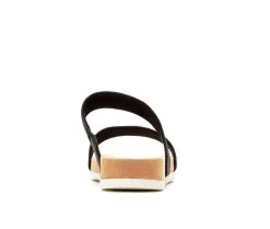 Women's Cliffs By White Mountain Tahlie Slide Sandals Black -GC shoes Shop 4 740