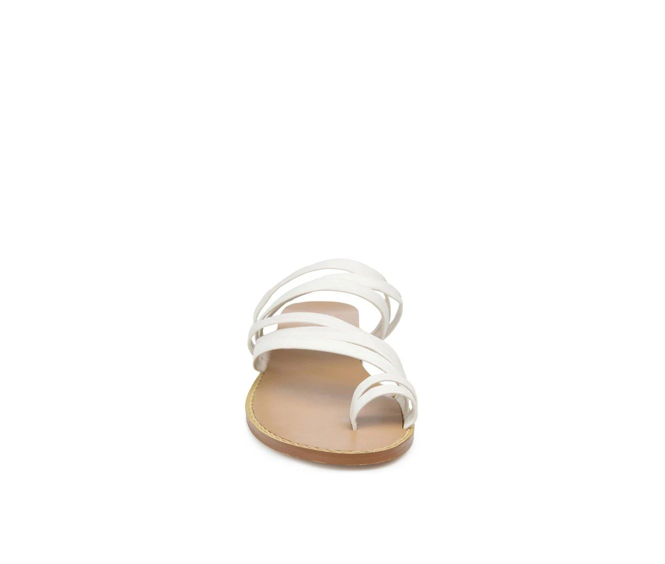 Women's Journee Collection Consuelo Sandals Women's Journee Collection Consuelo Sandals White -GC shoes Shop 4 774