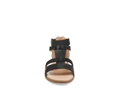 Women's Journee Collection Florence Sandals Black 10 Women's Journee Collection Florence Sandals Black -GC shoes Shop 4 784