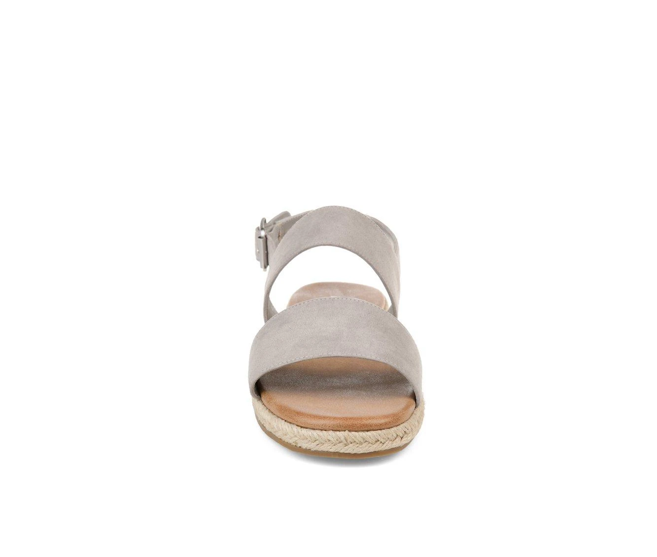 Women's Journee Collection Georgia Flatform Sandals Women's Journee Collection Georgia Flatform Sandals Grey -GC shoes Shop 4 800