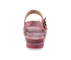 Women's L'Artiste Mahvash Sandals Purple Multi -GC shoes Shop 4 804