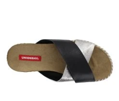 Women's Unionbay Queen Platform Footbed Sandals Black -GC shoes Shop 4 81