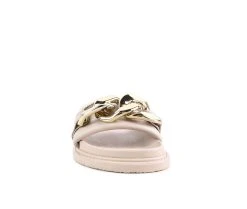 Women's London Rag Nana Sandals Beige -GC shoes Shop 4 837