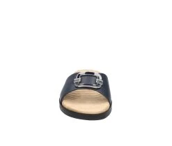 Women's Easy Street Sunshine Sandals Navy 10 Women's Easy Street Sunshine Sandals Navy -GC shoes Shop 4 846