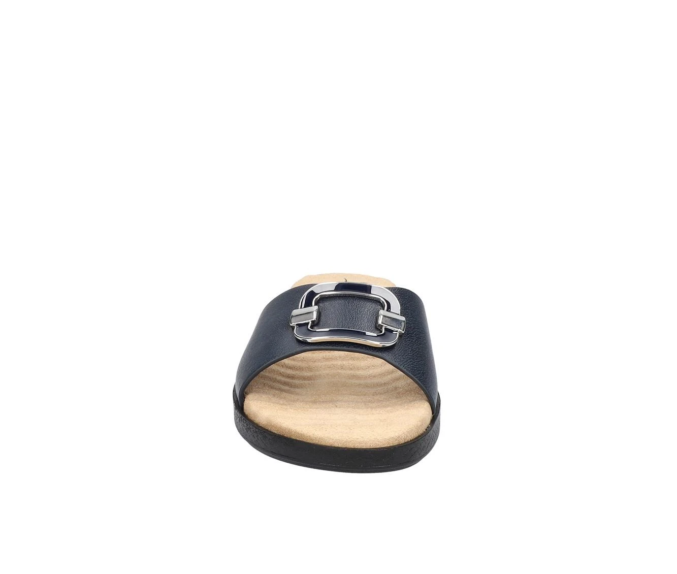 Women's Easy Street Sunshine Sandals Navy 5 Women's Easy Street Sunshine Sandals Navy - Image 5