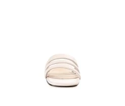 Women's Journee Signature Cendi Sandals Off White 10 Women's Journee Signature Cendi Sandals Off White -GC shoes Shop 4 851