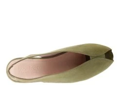 Women's Rag & Co Gretchen Flat Sandals Green -GC shoes Shop 4 855