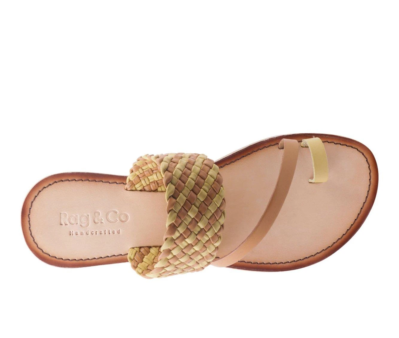Women's Rag & Co Isidora Sandals Mustard 5 Women's Rag & Co Isidora Sandals Mustard - Image 5