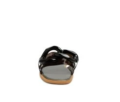 Women's London Rag Caroons Sandals Black -GC shoes Shop 4 872